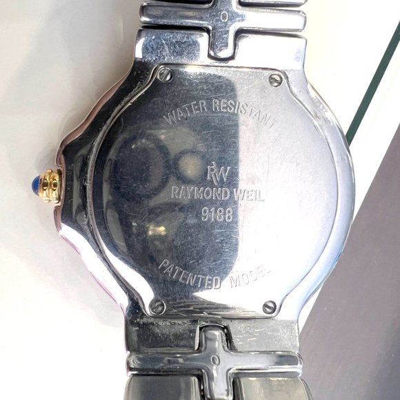 Raymond Weil Parsifal Swiss Made 18K Gold and Stainless Steel Wrist Watch! - Picture 13 of 16